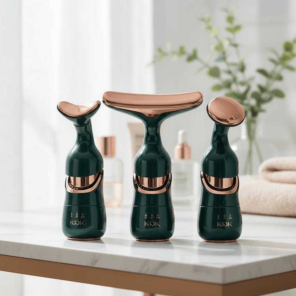 Mikroprądowy masażer liftingująco-przeciwzmarszczkowy twarz, szyja i oczy ✨